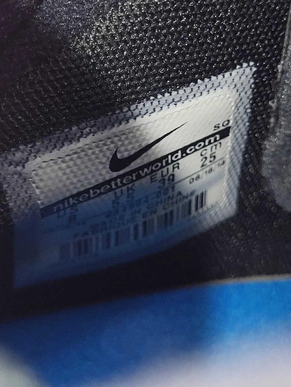 Nike Dunk Sky Hi Black Silver High Top Sneaker 684954-001 Women's Size 8